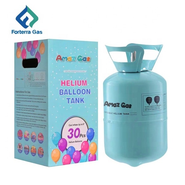 High Purity Helium gas 7L Helium Gas cylinder sizes 13.4L Helium Cylinder with gas For Balloons