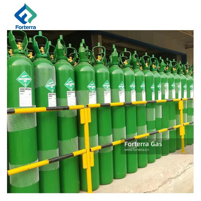 Factory Price High Purity 99.9999% Oxygen Gas 50L Seamless Steel ISO Standard O2 Oxygen Gas Cylinder