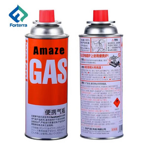 Wholesale Portable Custom Logo Butane Gas Bottles 220g Butane Canisters for Portable Camping Stoves