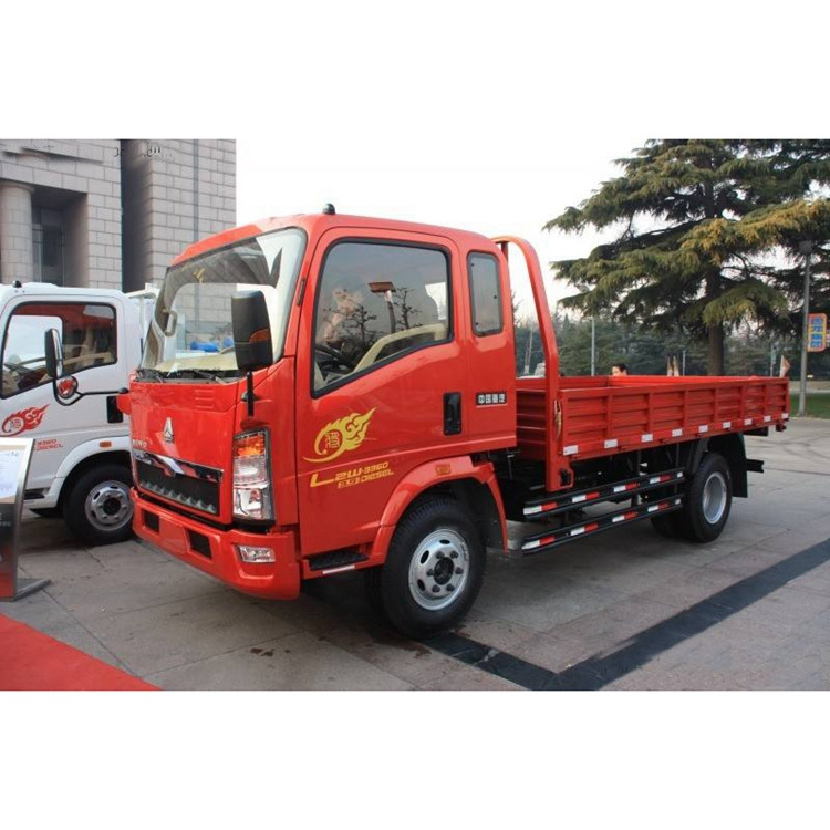 Sinotruk howo  6 wheeler 10 Cubic commercial vehicle mini duty trucks light trucks cargo for sale