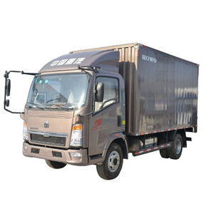 mini box van truck HOWO lorry truck 13~15 ton diesel 4x2 Pickup Truck on sale