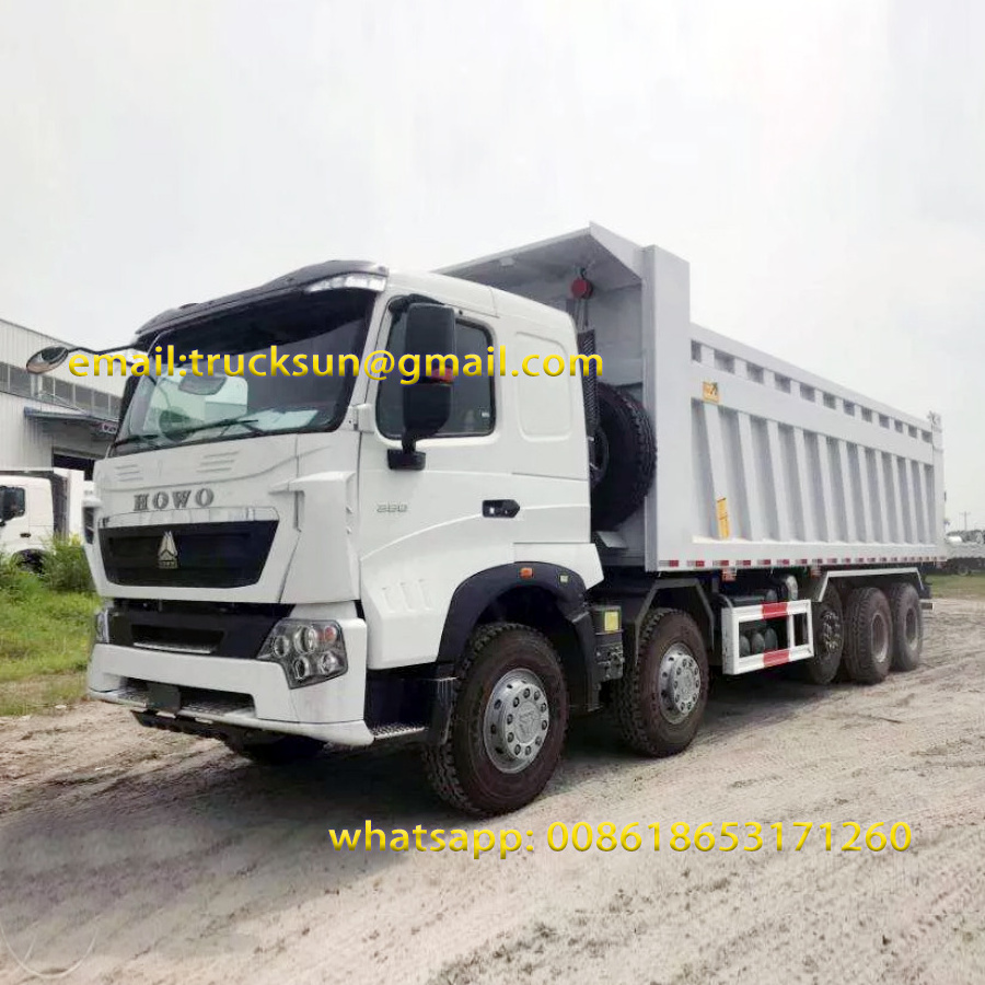 14 wheeler howo a7 dump truck 420hp 40cubic philippines