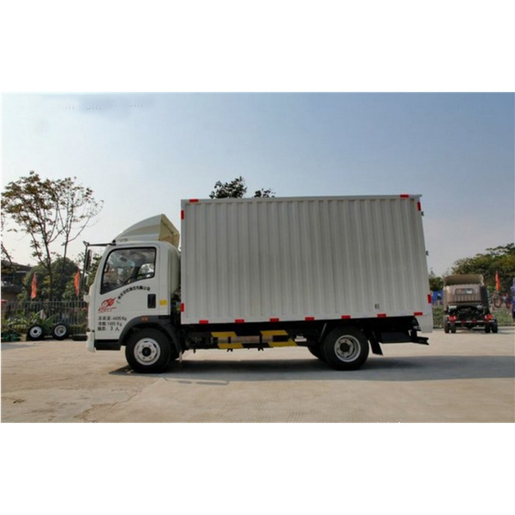 mini box van truck HOWO lorry truck 13~15 ton diesel 4x2 Pickup Truck on sale