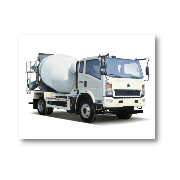 Sinotruck howo 3CBM 4CBM  4X2 mini cement concrete mixer truck price