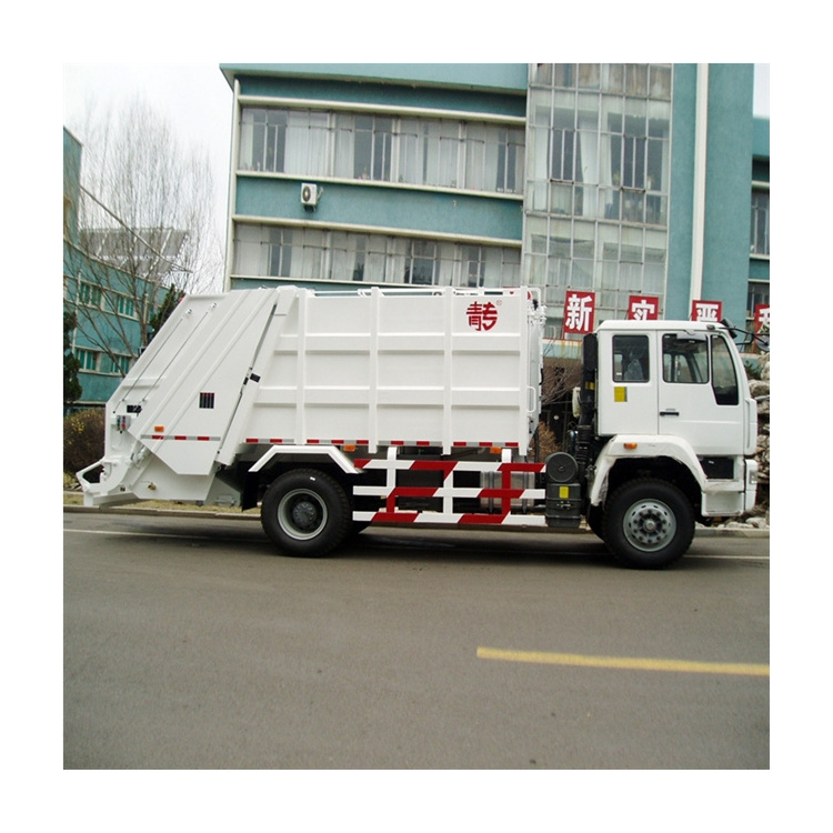 China HOWO 4x2 14cbm garbage truck for sale in dubai