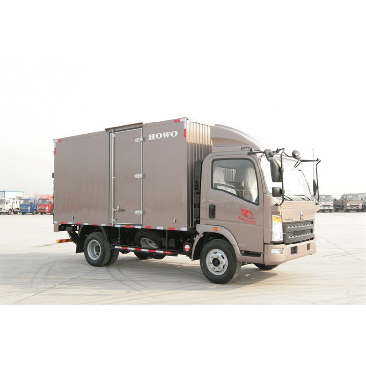 mini box van truck HOWO lorry truck 13~15 ton diesel 4x2 Pickup Truck on sale