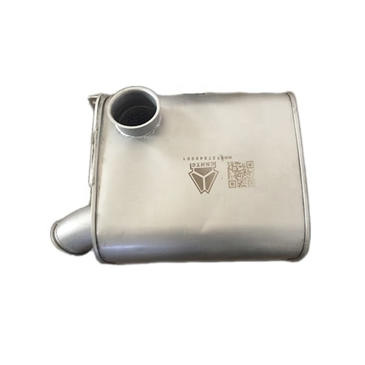 Sinotruk Howo A7 heavy truck parts Catalyst muffler WG9727540001