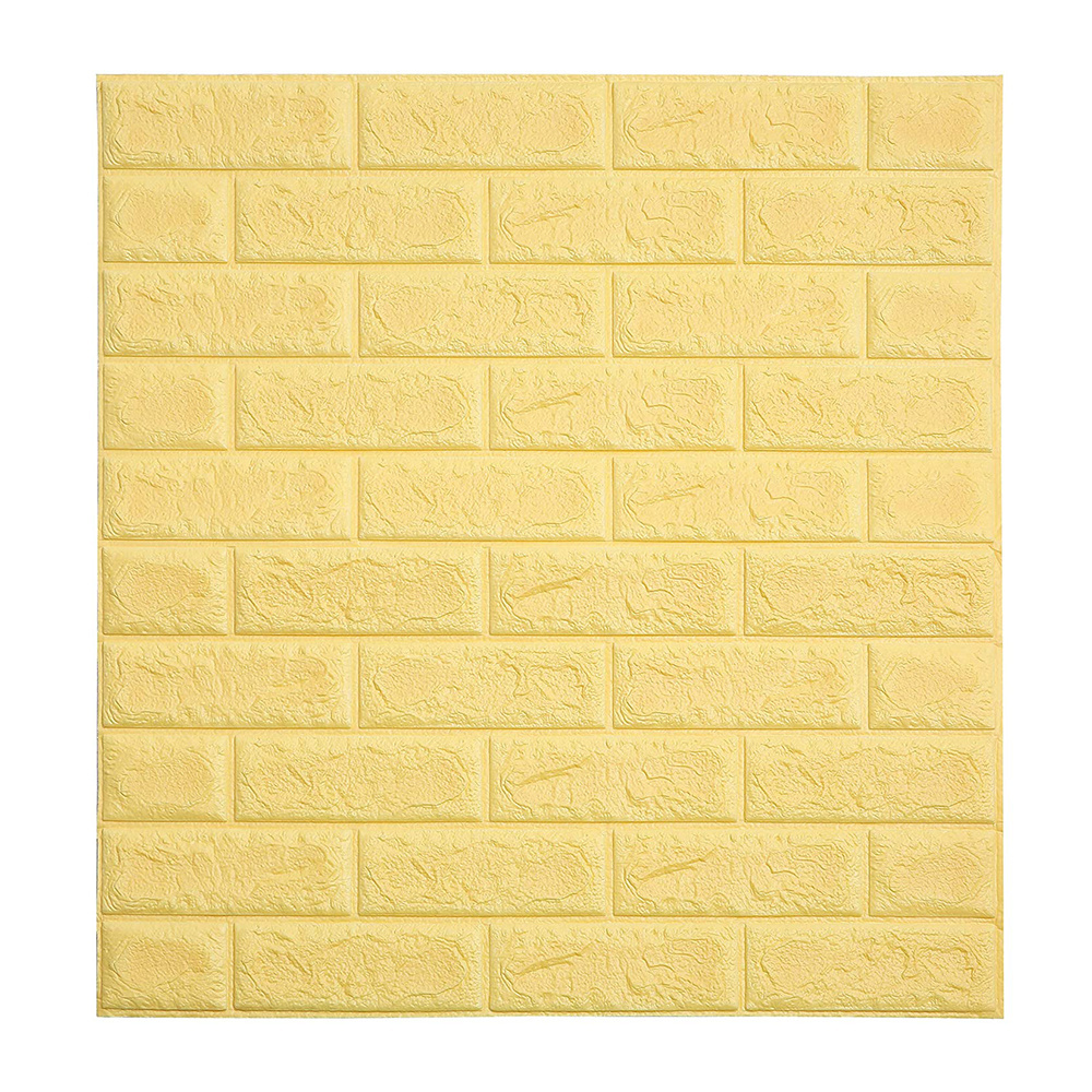 3D Self-Adhesive Brick Wall Stickers DIY Stone Pattern Home Decoration Kitchen living room Waterproof Tile Wall Stickers