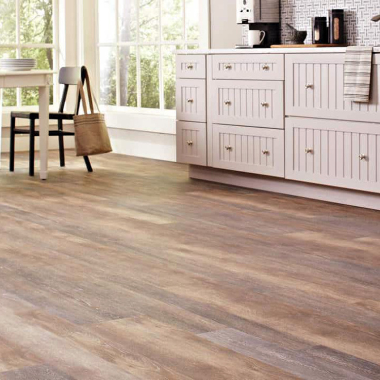 luxury vinyl floor fireproof lvt vinyl plastic wood plank flooring glue down vinyl flooring