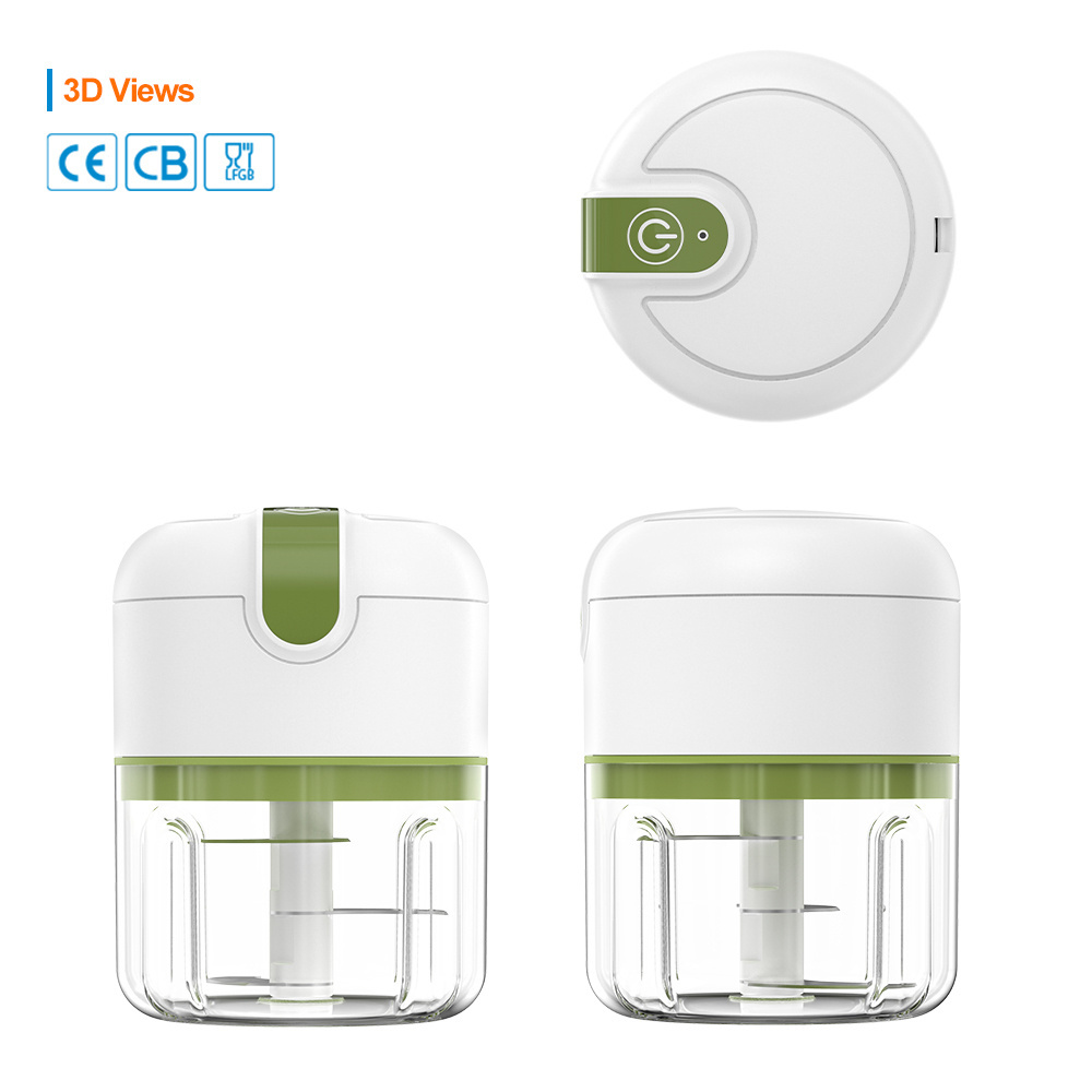 Hand Held Manual Cordless Kitchen Blender Portable Slicer Vegetable Usb Charging Wireless Garlic Electric Food Mini Chopper