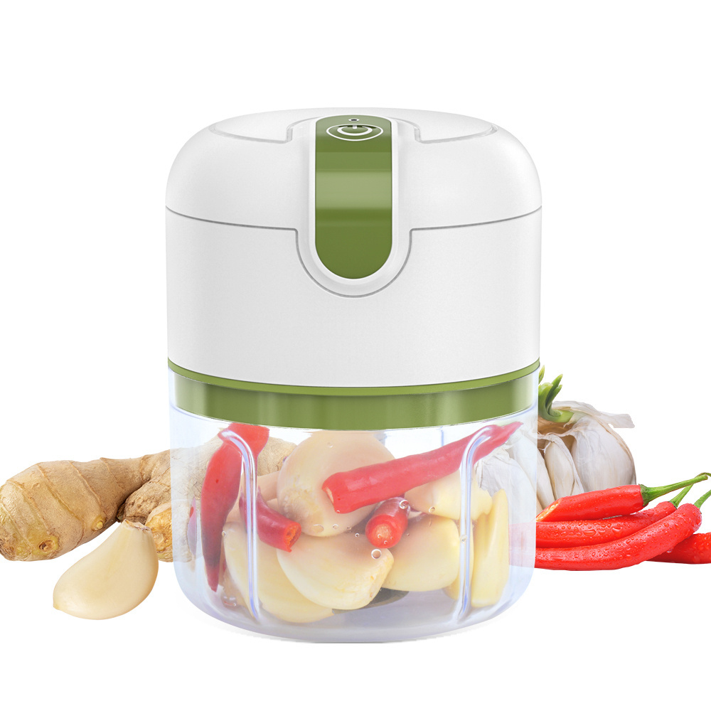 Hand Held Manual Cordless Kitchen Blender Portable Slicer Vegetable Usb Charging Wireless Garlic Electric Food Mini Chopper