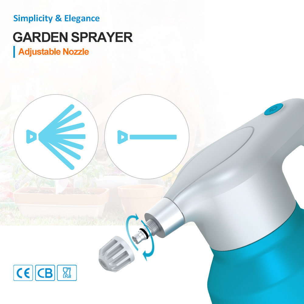 Plastic Rechargeable Electric Operated Pump Garden Battery Sprayer For Watering Plant