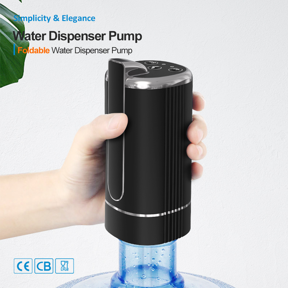 Usb Electric Outdoor 5 Gallon Drinking Bottle Portable Automatic Foldable Water Pump