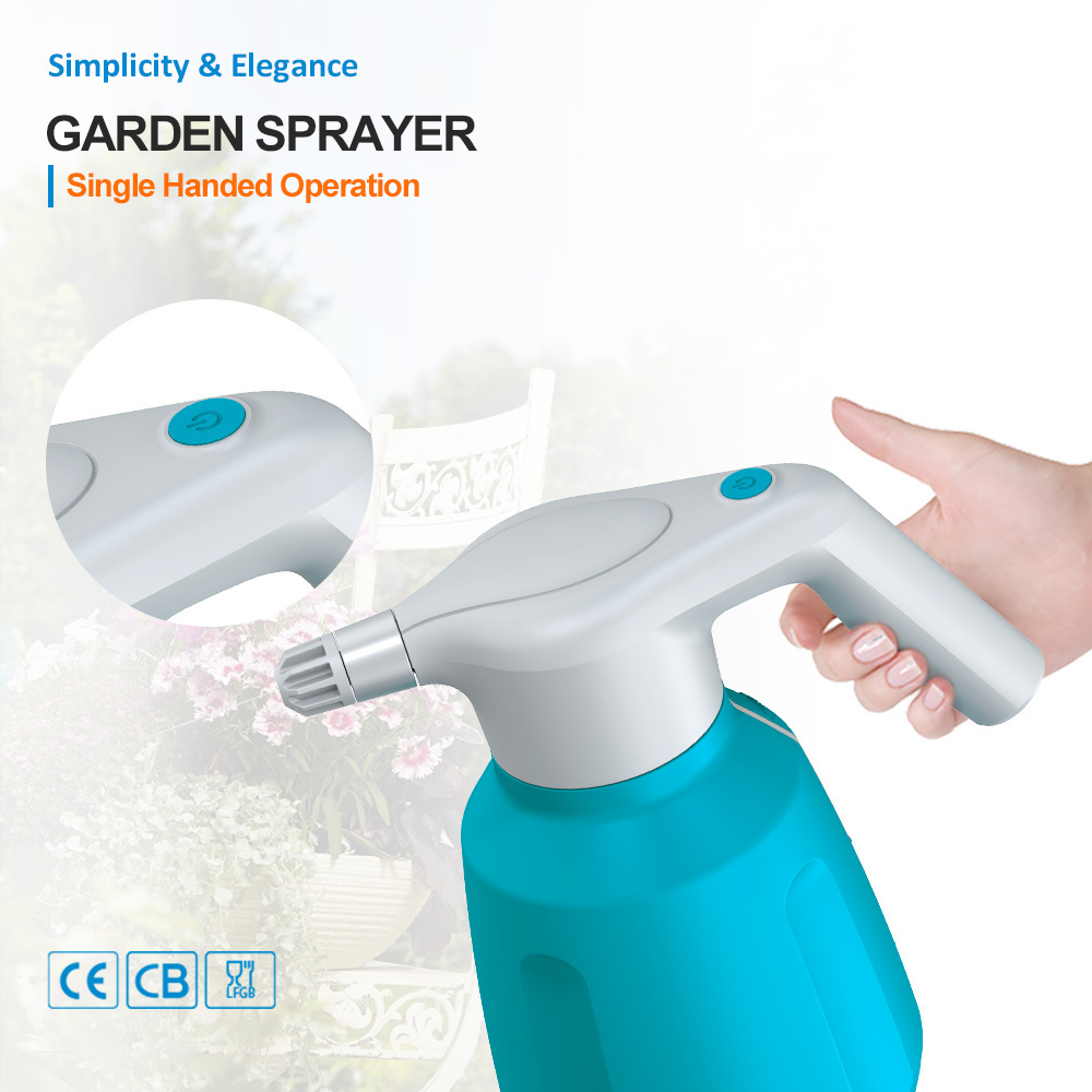 Plastic Rechargeable Electric Operated Pump Garden Battery Sprayer For Watering Plant