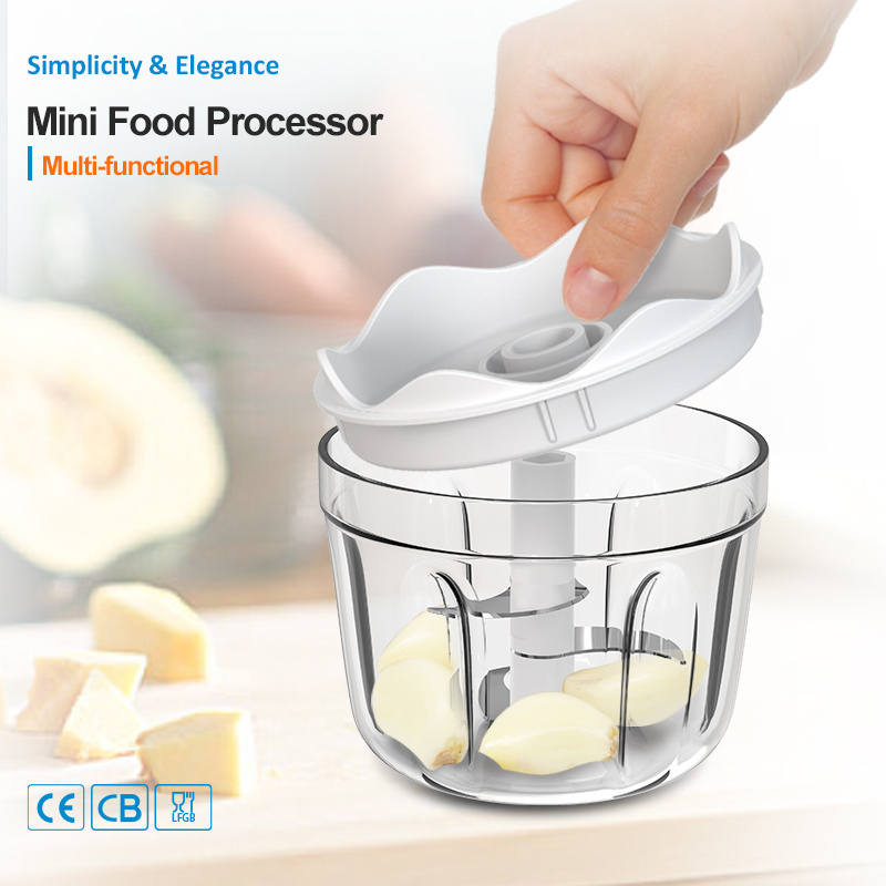 Portable Rechargeable 300Ml Cup Kitchen Garlic Meat Vegetable Usb Electric Cordless Mini Food Chopper