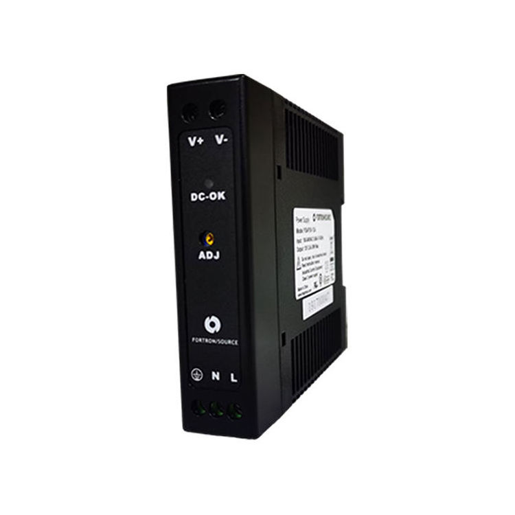 90-264VAC Adjustable Din Rail Power Supply 12V 24V 48V 90W Plastic Case and Din Rail Mounting