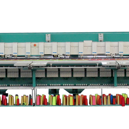 high speed 30 heads four needles computer embroidery machine chenille embroidery machine with laser cutting