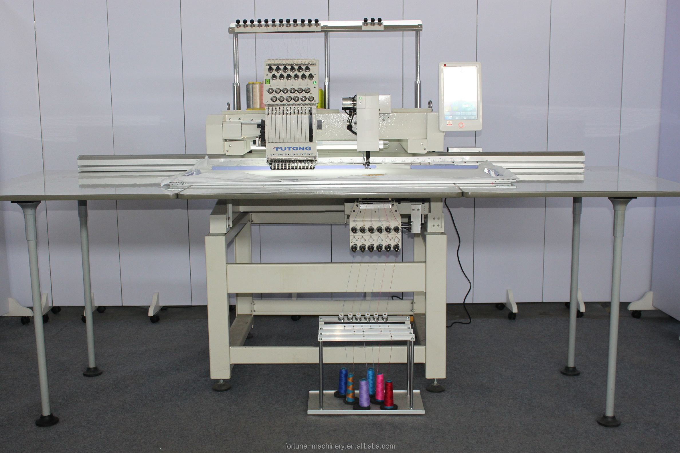 Single Head Flat+Chenille mixed embroidery machine