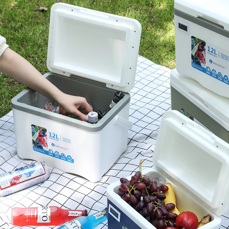 China OEM ODM Custom 12L 22L 30L 50L Portable Big Plastic Picnic Camping Ice  Chest Cooler Box Outdoor Cooler Box