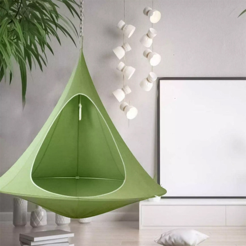 Waterproof Outdoor Garden Camping Hammock Swing Chair Foldable Children Room Teepee Tree Tent Ceiling Hanging Sofa Bed