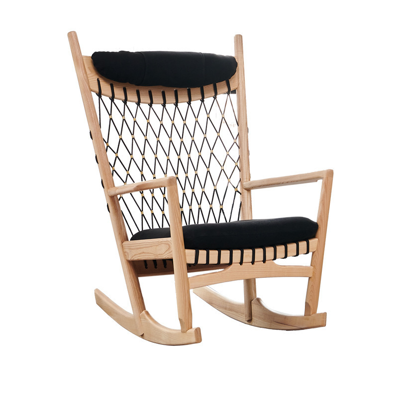 Automatic Bamboo Outdoor Camping Leisure Adult Qiqian Garden Balcony Hanging Double Basket Rocking Chair