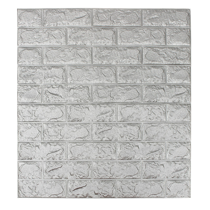 2022 Hot Selling 3D pe Foam Wall Bricks Decorative Wall Stickers 3d Wall Stickers Home Decor