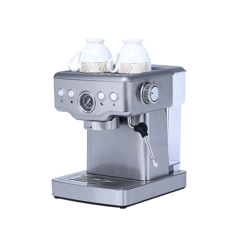 Cafetera commercial use italian espresso coffee machine automatic coffee maker with pressure gage