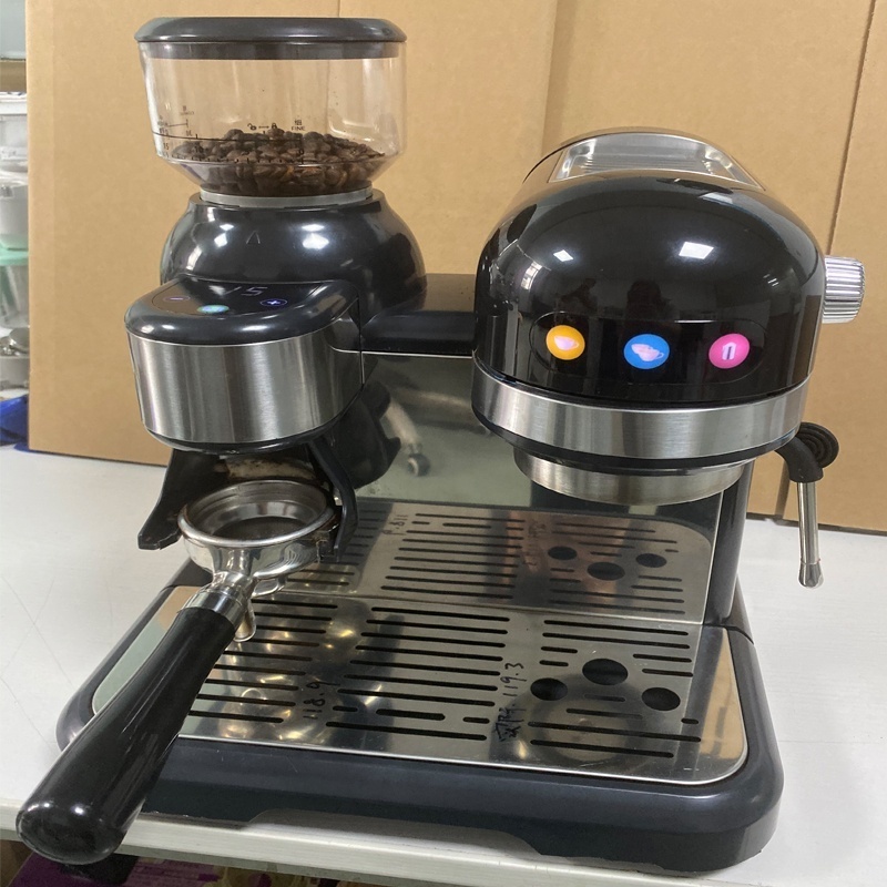 Fully Automatic Touch Screen Coffee Machine Cappuccino Latte Espresso Coffee Makers With Grinder