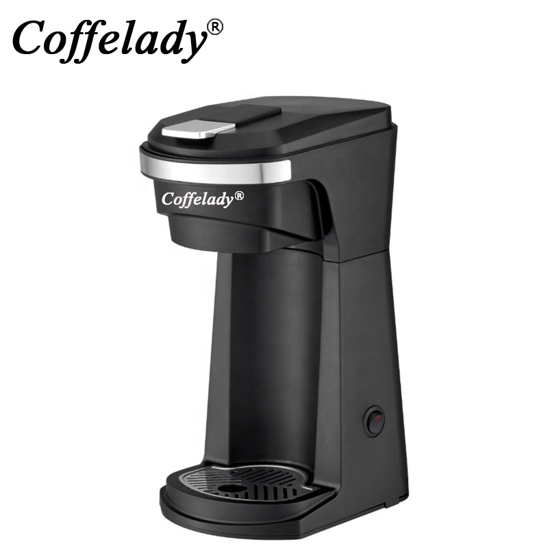 Multifunction small coffee maker single serve portable k-cup pod coffee machine for grounds coffee