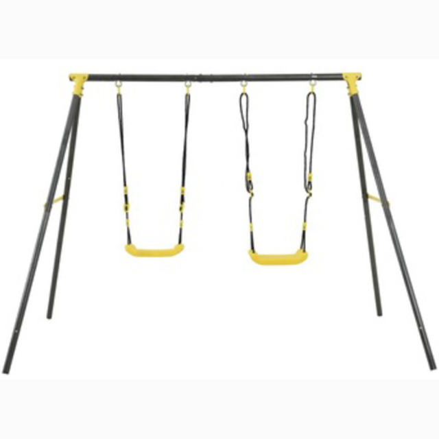 Kids Toy Swing Seats Homeuse Seesaw Swing Outdoor Garden Kids Play Swing Slide Set