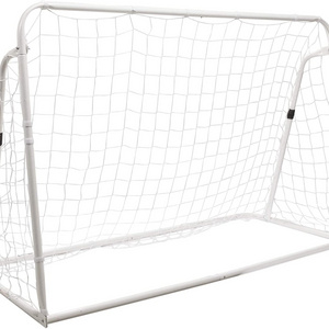 3IN1 - Steel Football Goal Posts Portable Soccer Goal with Football Nets for Children