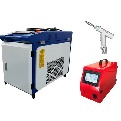 Max 1000W 1500W 2000W 3000W Mobile Metal CW Fiber Laser Welding Cleaning Machine Handheld 3 in 1 laser Welder Cleaner Cutter