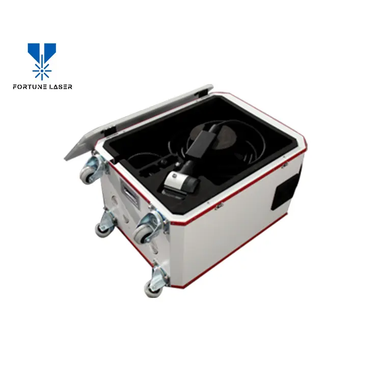 Metal rust removal 100w 200w backpack fiber laser cleaning machine price