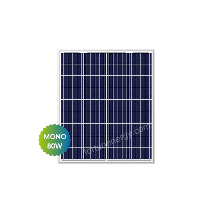 Small 50W 12V Off Grid Polycrystalline Solar Cells Solar Panel Portable