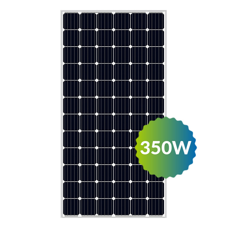 High Efficiency 350 Watt 72 Cells Monocrystalline PV Solar Module Solar Panel