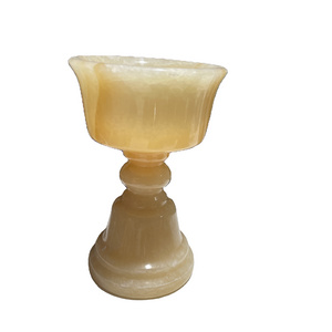 Wholesale Natural jasper onyx chalice big cup For Gifts or Decoration Healing