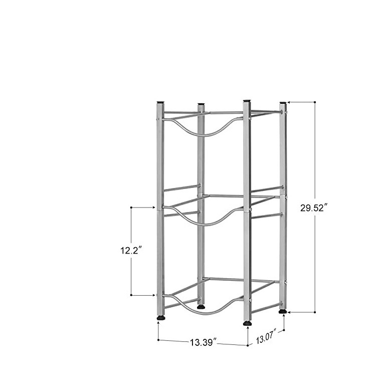 Water bottle display stands joyshaker / Retail pail display racks / watering bucket rack /