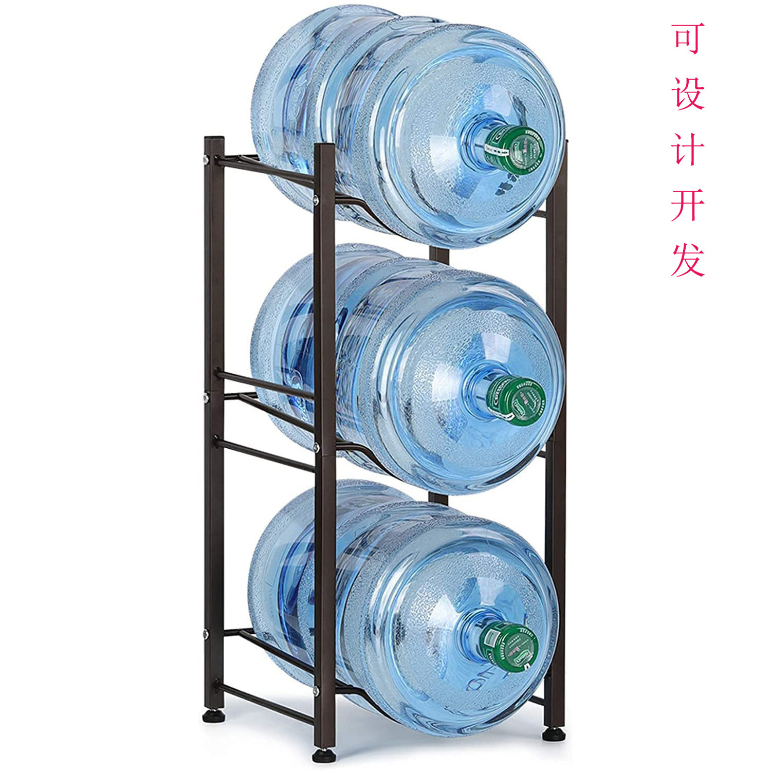 Water bottle display stands joyshaker / Retail pail display racks / watering bucket rack /