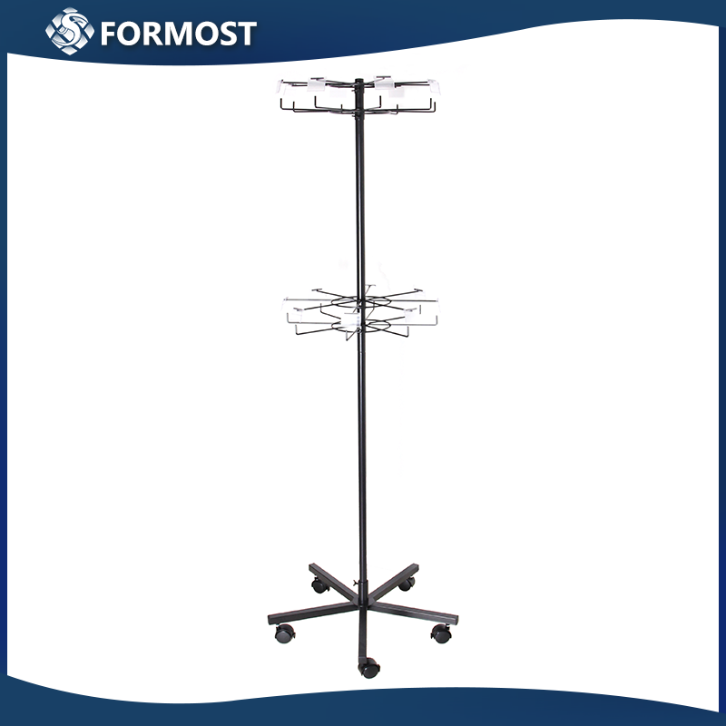 Rotating Freestanding display rack / Spinning Hat Retail Display Stand ...