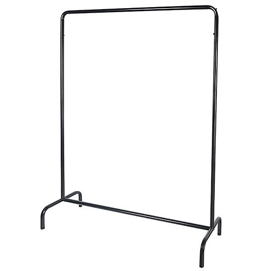 Metal Clothing rack for shop / Clothes display stand with 2 balls / Cloth store furniture