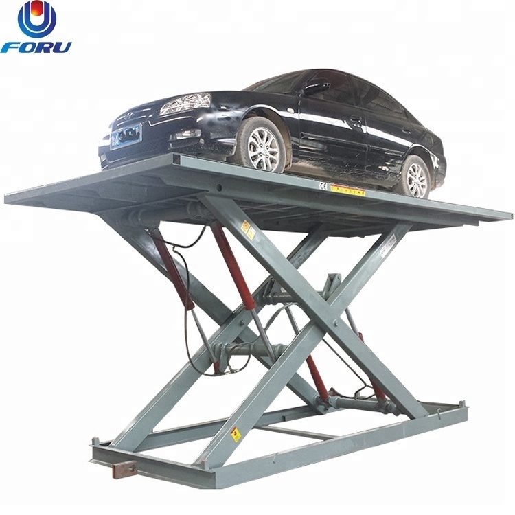 5 ton heavy duty hydraulic car lift basement car scissor lift