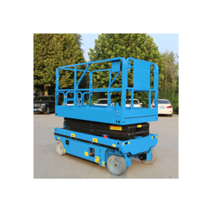 12m small platform Aerial Work Mobile Scissor Lift For Sale With Strong Tire For Sandy Road