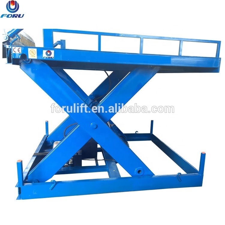 5 ton heavy duty hydraulic car lift basement car scissor lift