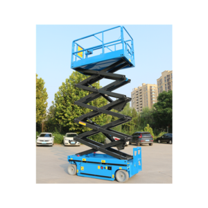 Lift mobile scissor fork electric hydraulic lifting platform small full self-propelled lift 12m boarding aerial work trucks