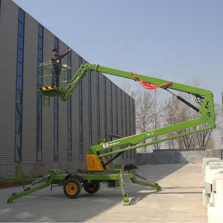 6-18m hydraulic articulating boom lift and spider lift aerial working platform