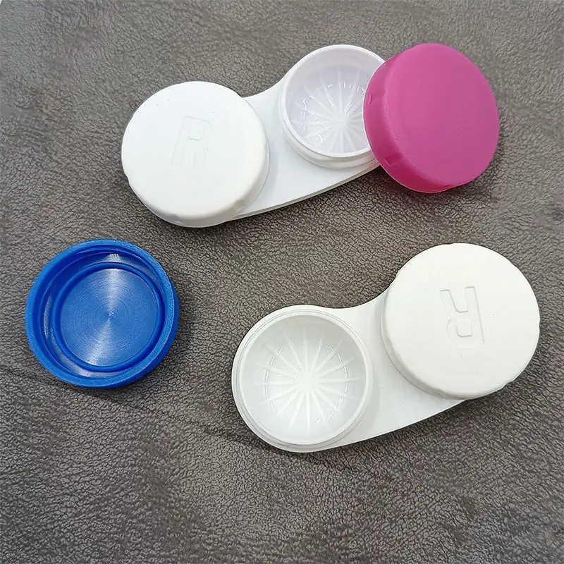 Wholesale Cheap Custom Multi Color Contact Lenses Kit Box Case