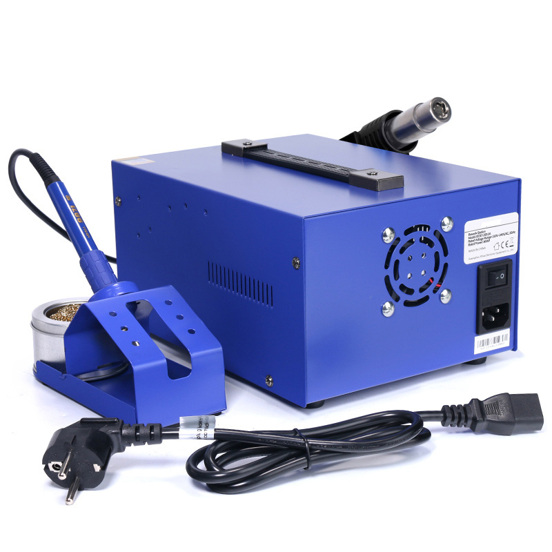 2022 Factory Wholesale 853D USB 2A Mobile Phone Repair Soldering Rework Station Hot Sale Heat Gun with Soldering Station