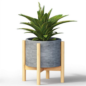 Detachable Wood Indoor Plant Stand Flower Pot Holder Bamboo Plant Holder Display Rack for House Plants