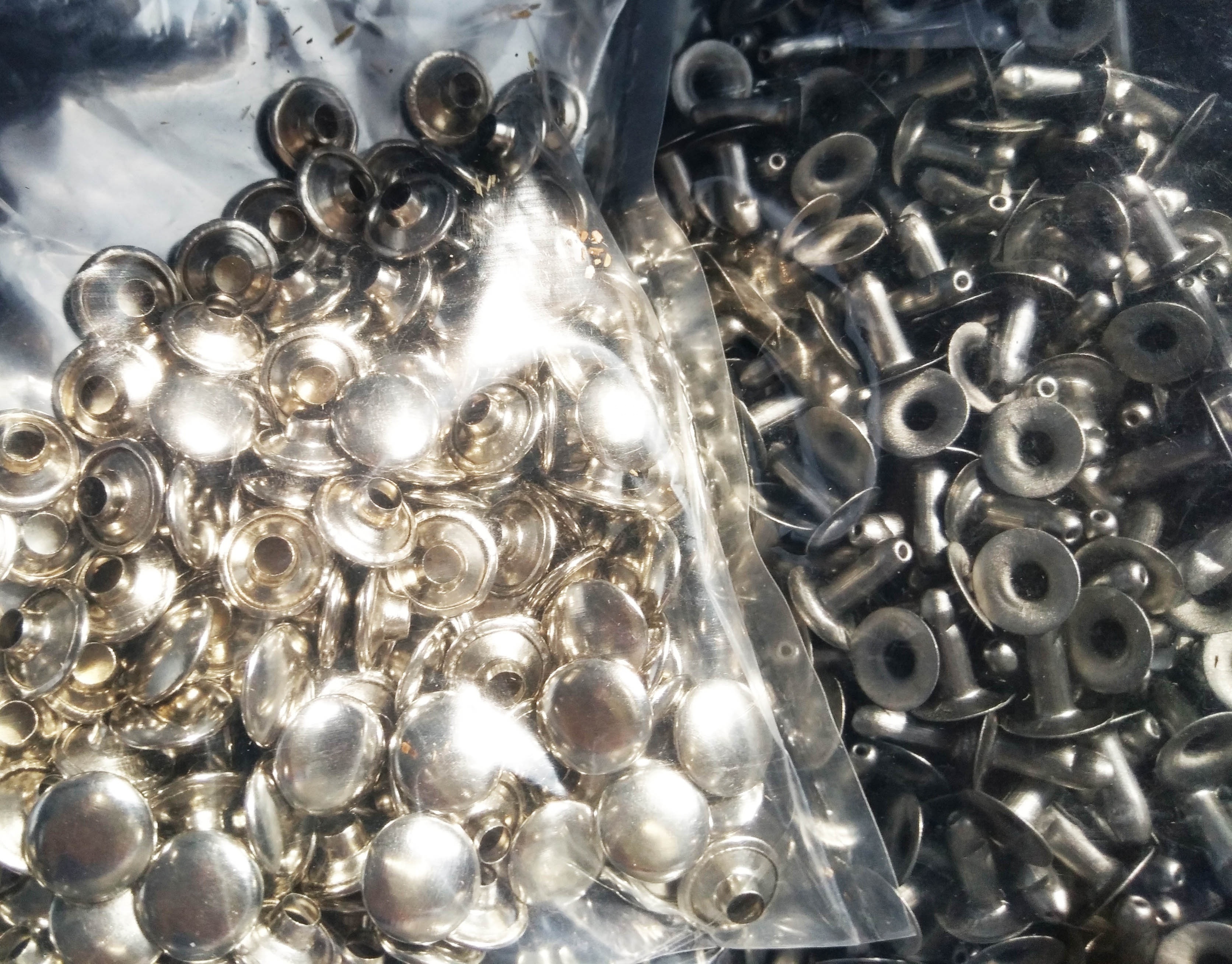 cheap iron rivets eyelets hooks  for shoes and bags