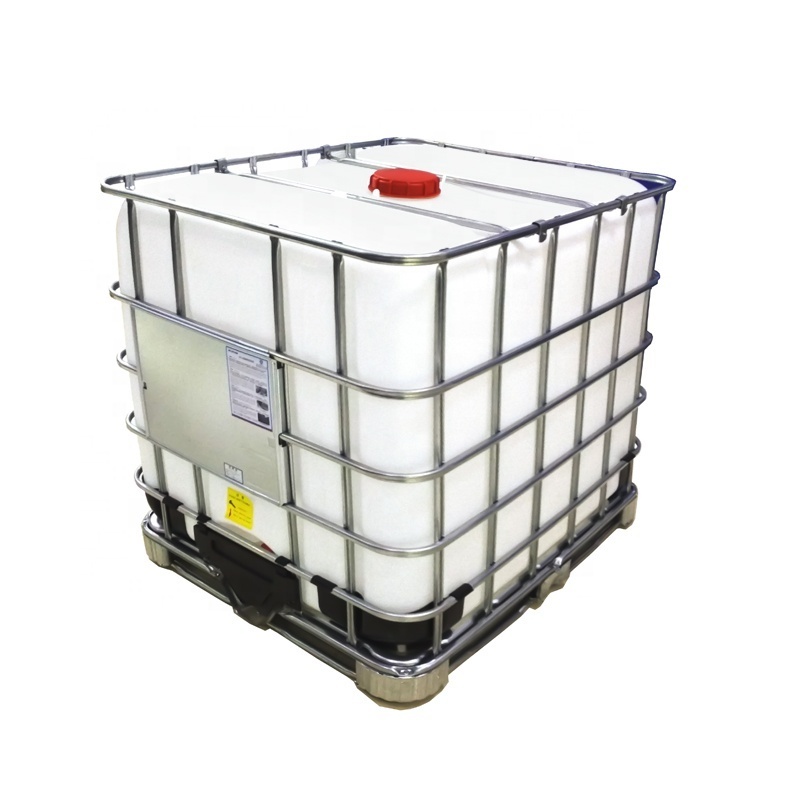 Steel Frame Hdpe Liner Ton Plastic 1000L 2000L Ibc Tank Container Pressure Vessel Store Water Solution